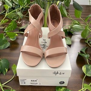 Style & Co Women’s nude heels